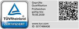 TÜV zertifiziert - Keynote Speaker TÜV zertifiziert - Keynote Speaker