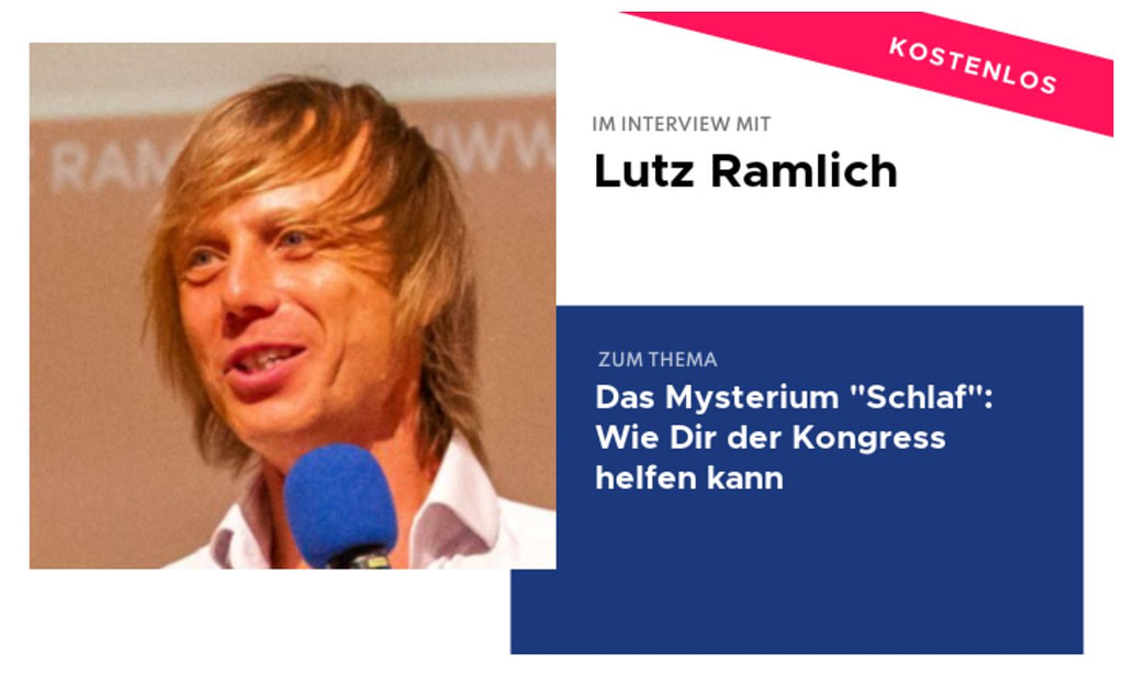 Potenzialausschöpfung und für immer vital Schlaf-Kongress