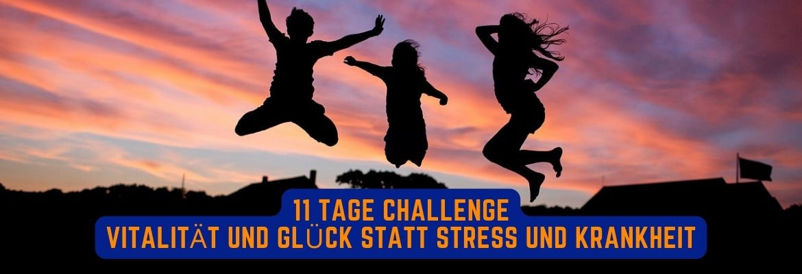11 Tage Challenge Vitalität und Glück statt Stress und Krankheit 11 Tage Challenge Vitalität und Glück statt Stress und Krankheit