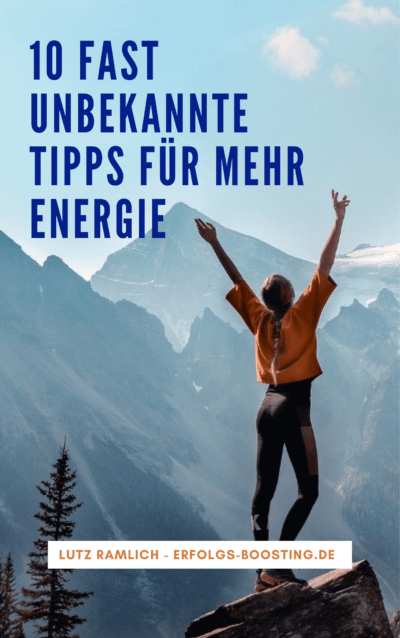 Lutz Ramlich - Stress, Schlaf und Vital-Energie - 10 fast unbekannte Tipps für mehr Energie