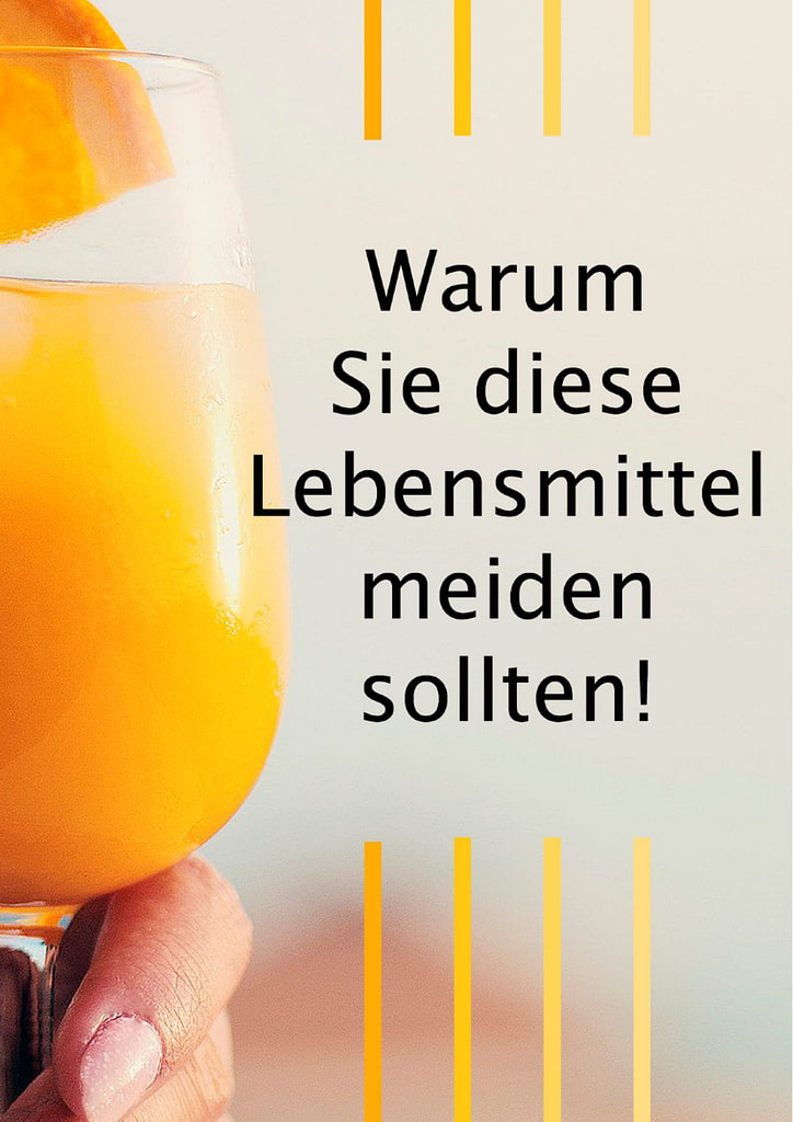 Warum Sie diese Lebensmittel meiden sollten