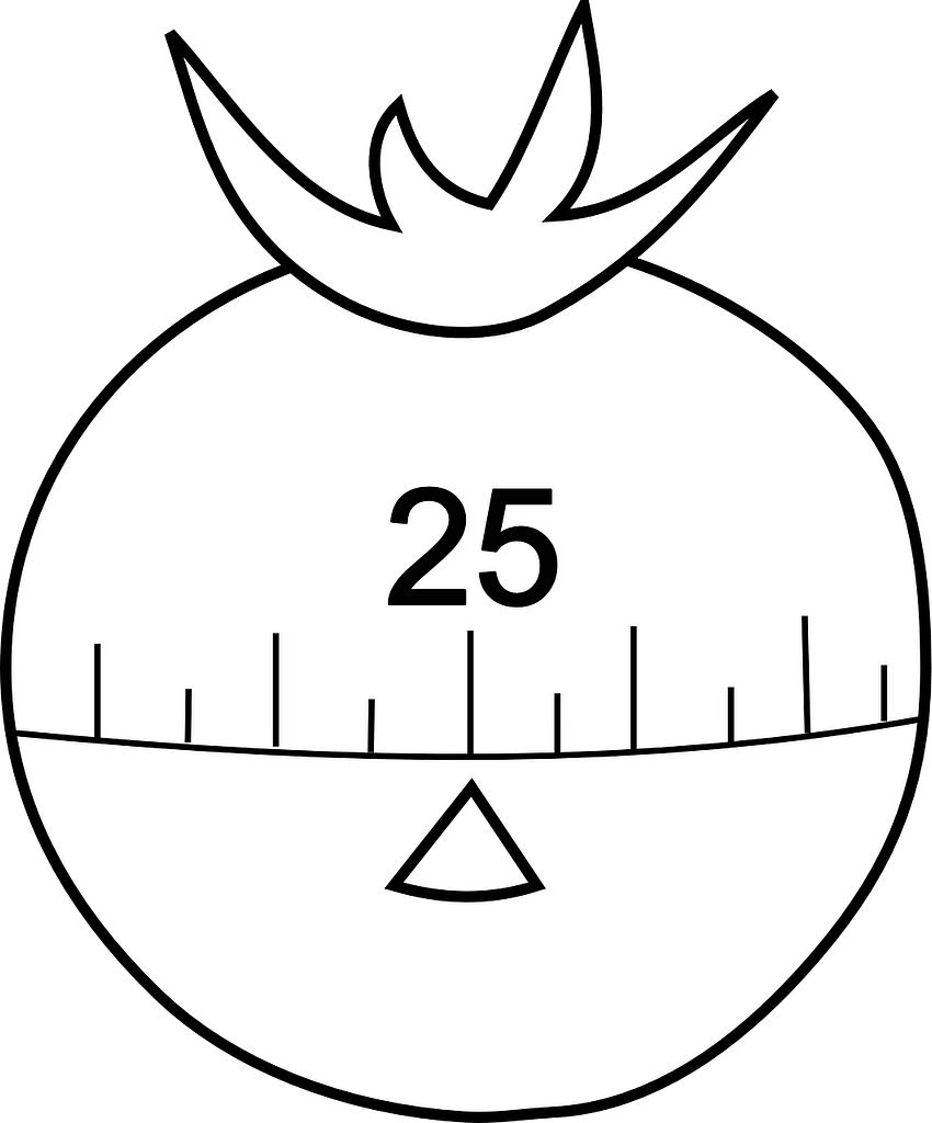 Potenzialausschöpfung und für immer vital Pomodoro-Timer